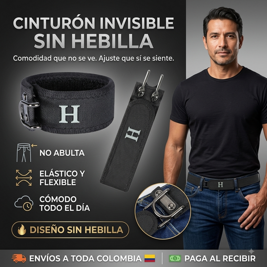 Cinturón Invisible Sin Hebilla