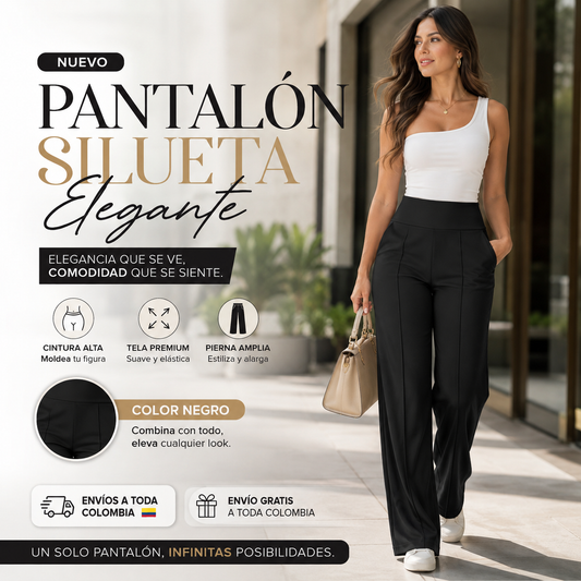 Pantalón Silueta Elegante