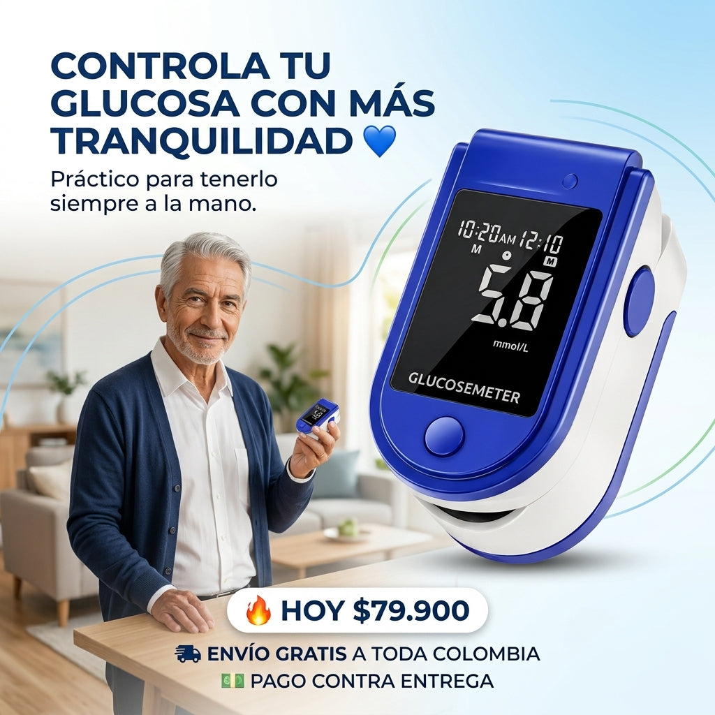 GlucoPulse™ Original | sin punciones ni agujas..